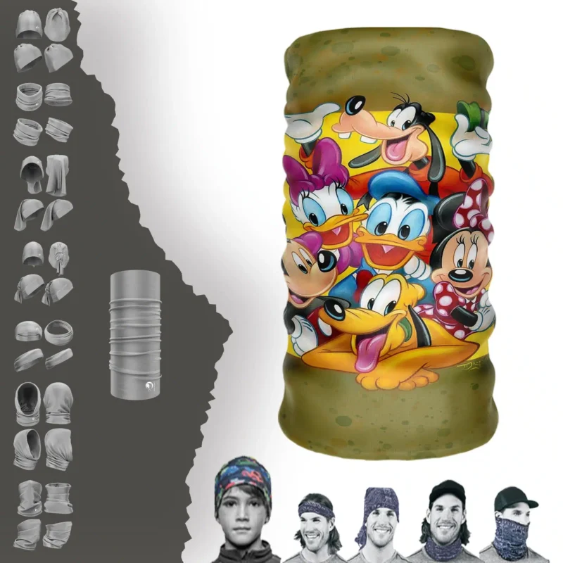 Donald Duck Boyunluk Bere Bandana Maske Bone Toka Saçbandı