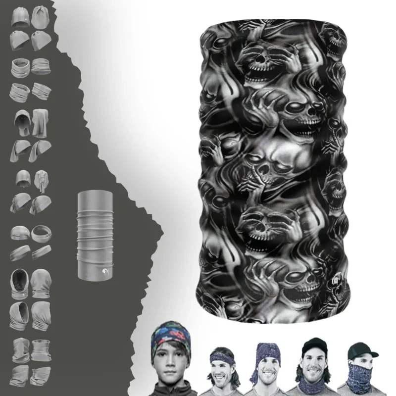 Ruhlar Boyunluk Bere Bandana Maske Bone Toka Saçbandı