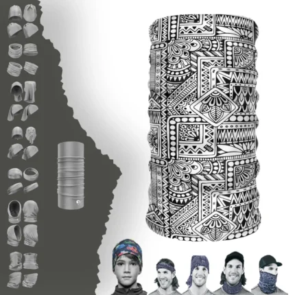 Karışık Desenli Boyunluk Bere Bandana Maske Bone Toka Saçbandı