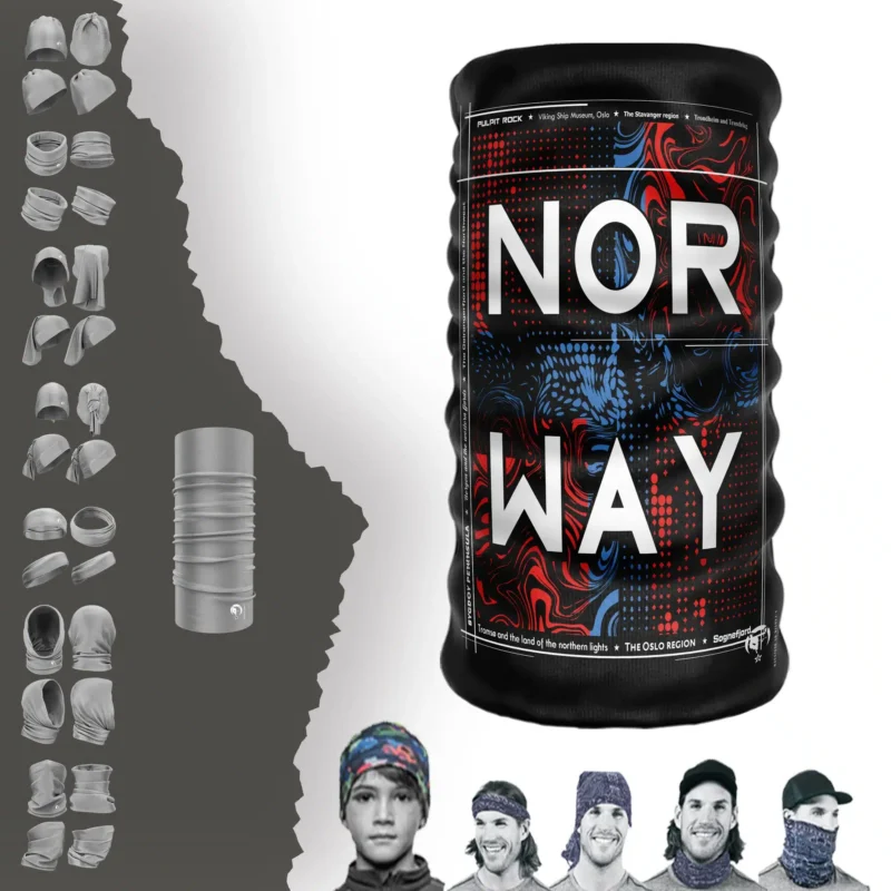 Norway Boyunluk Bere Bandana Maske Bone Toka Saçbandı
