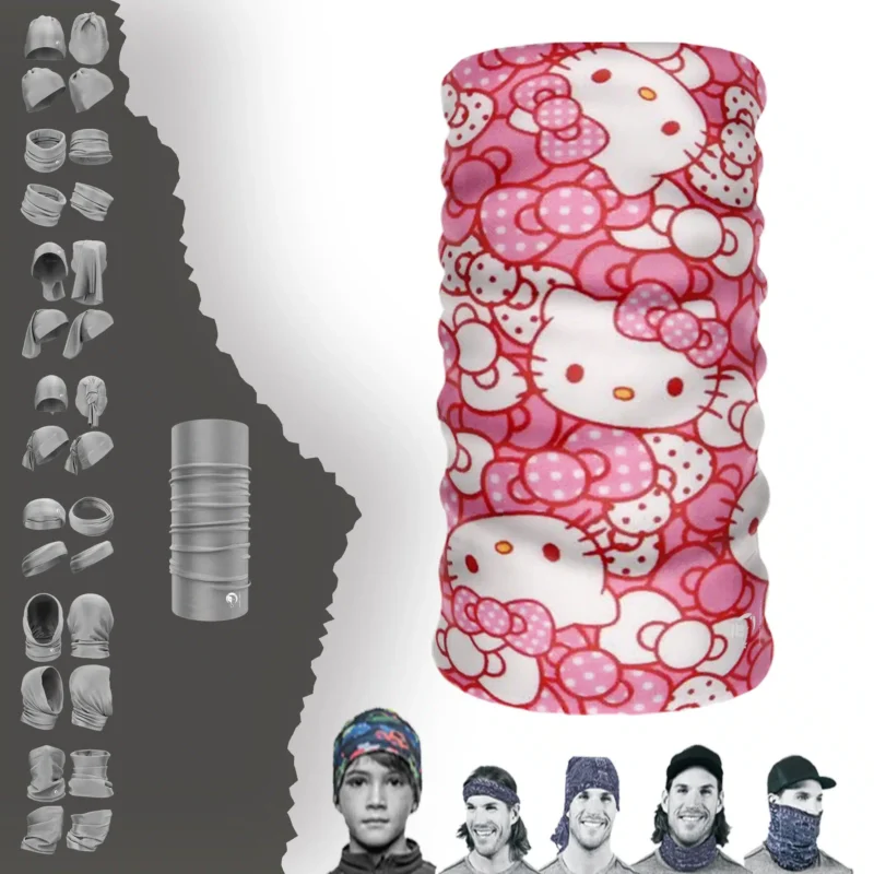 Anime Boyunluk Bere Bandana Maske Bone Toka Saçbandı