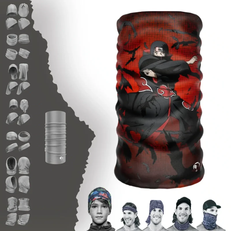 Anime Boyunluk Bere Bandana Maske Bone Toka Saçbandı