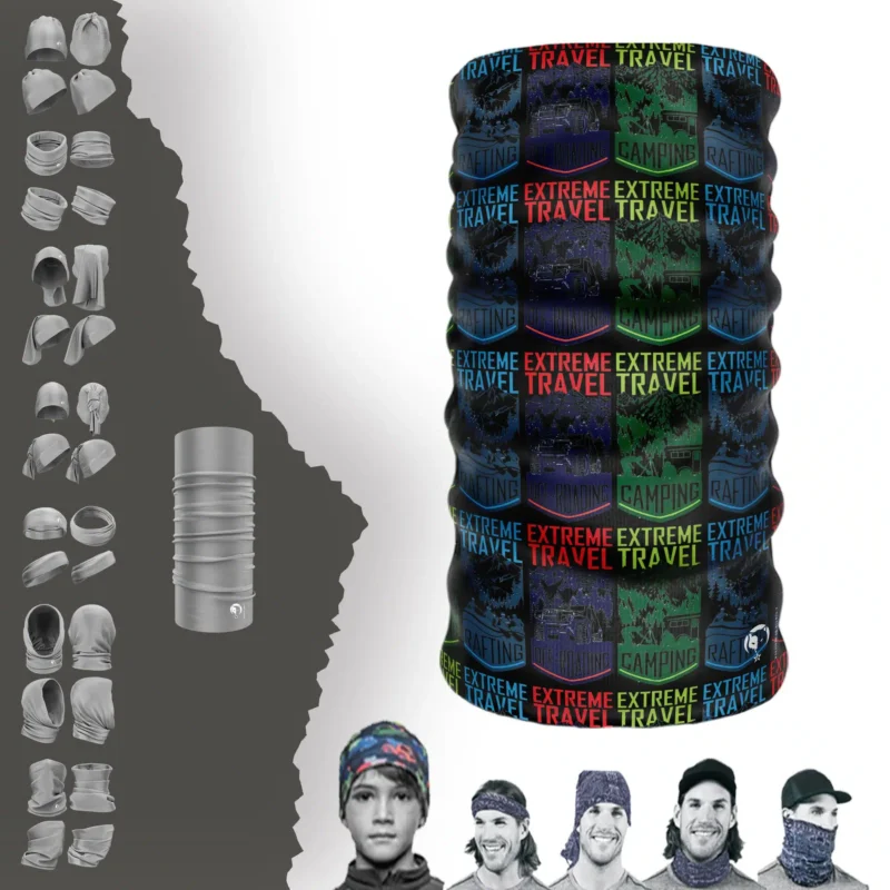 Camping/Kampçılık Boyunluk Bere Bandana Maske Bone Toka Saçbandı