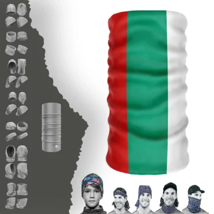 Bulgaria Bayrak Boyunluk Bere Bandana Maske Bone Toka Saçbandı