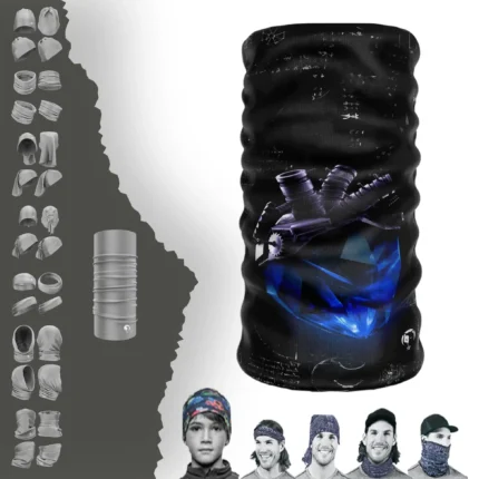 Extreme Taştan Kalp Boyunluk Bere Bandana Maske Bone Toka Saçbandı