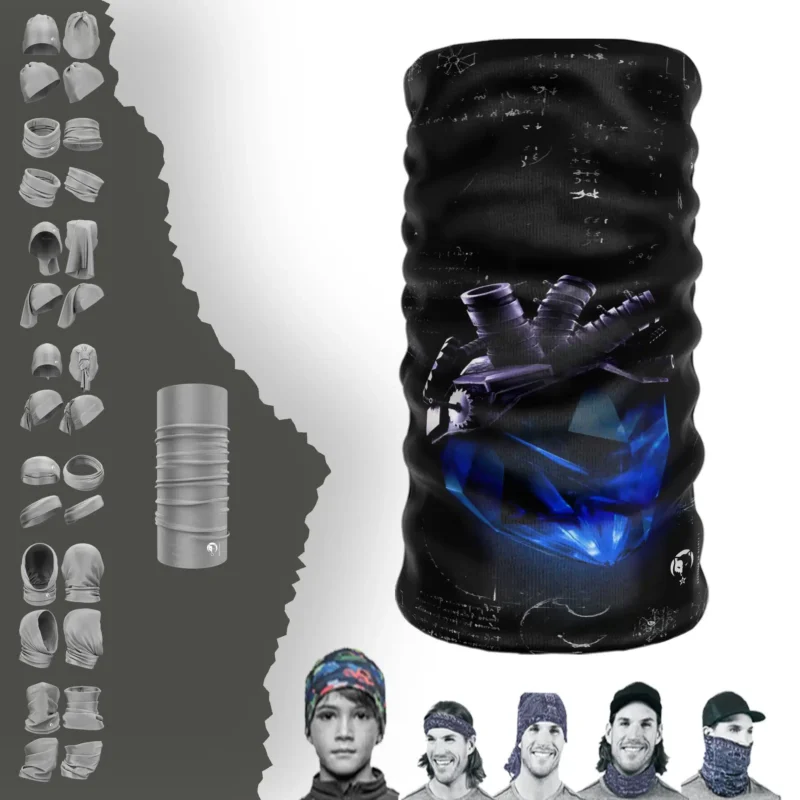 Extreme Taştan Kalp Boyunluk Bere Bandana Maske Bone Toka Saçbandı